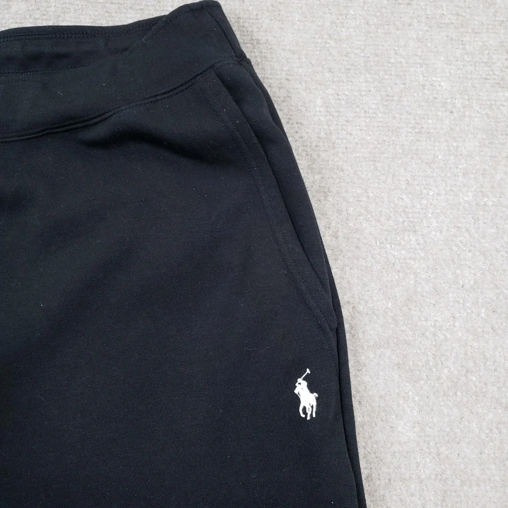 Polo Ralph Lauren Pants Mens 2XL 2XB Black Jogger Elastic Waist Drawstring